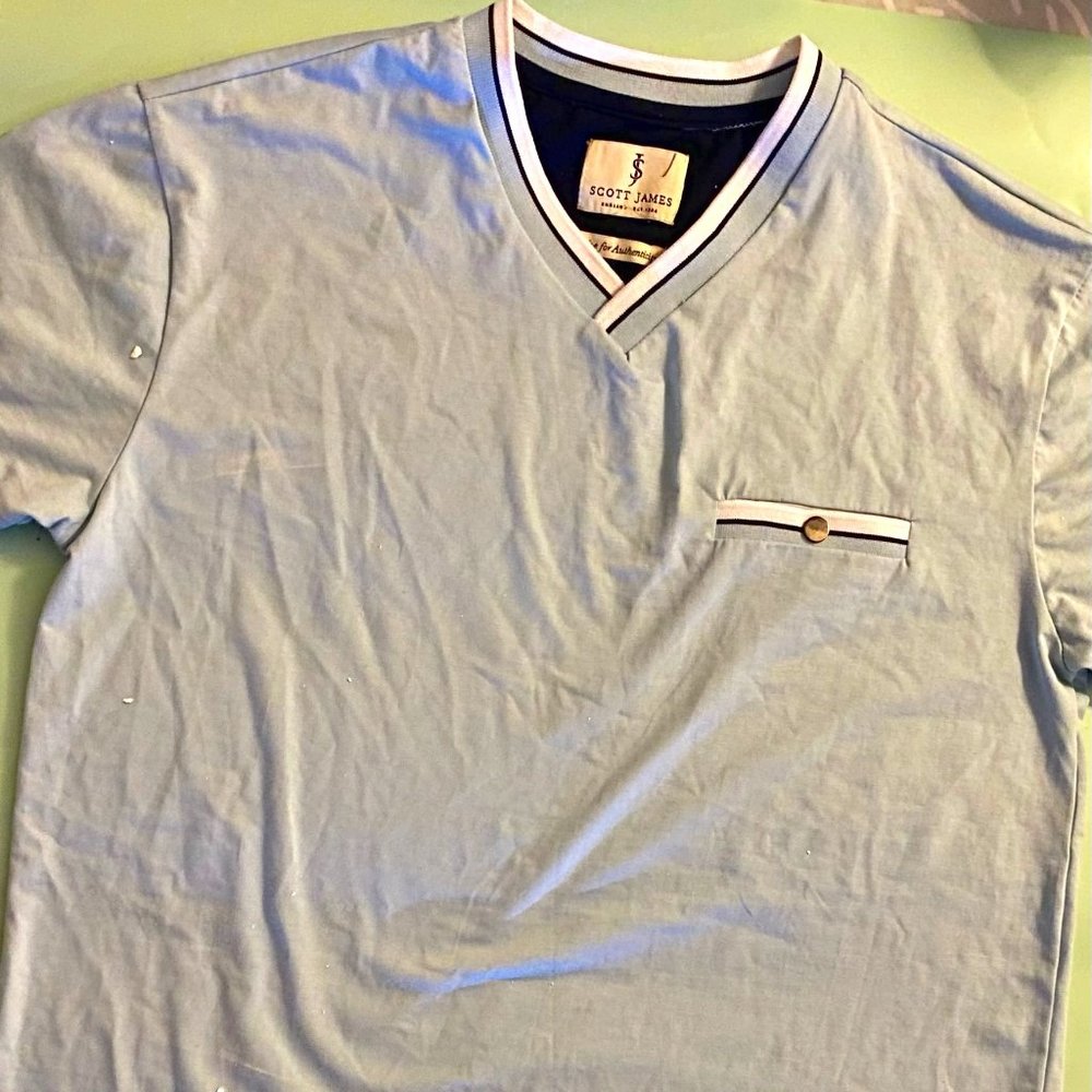 Mens baby blue t-shirt